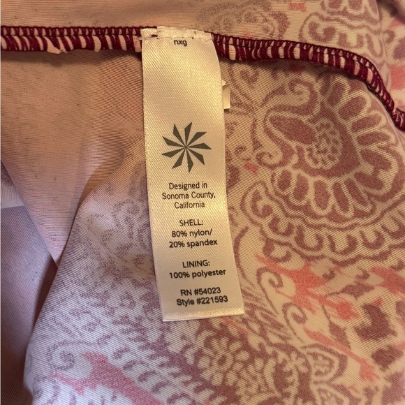 Athleta Purple and Red Mini Dress - Picture 8 of 9